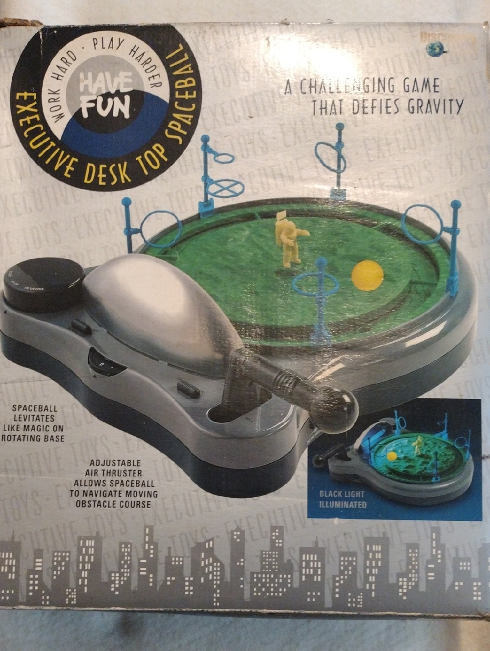 Original Discovery Channel Store Gravity Desk Top Spaceball Game